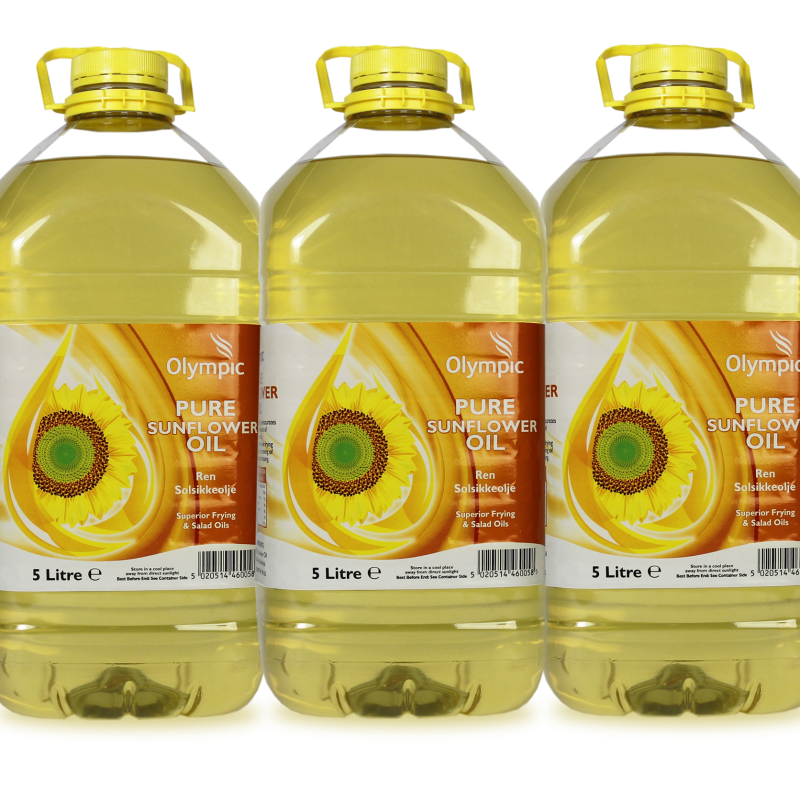 Plain Sunflower Oil 20 litres BottleinBox Olympic Foods