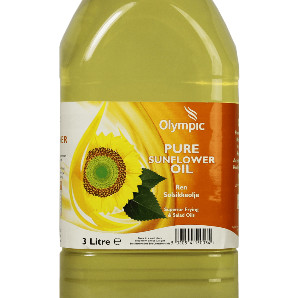 Plain Sunflower Oil 20 Litres Drum Olympic Foods