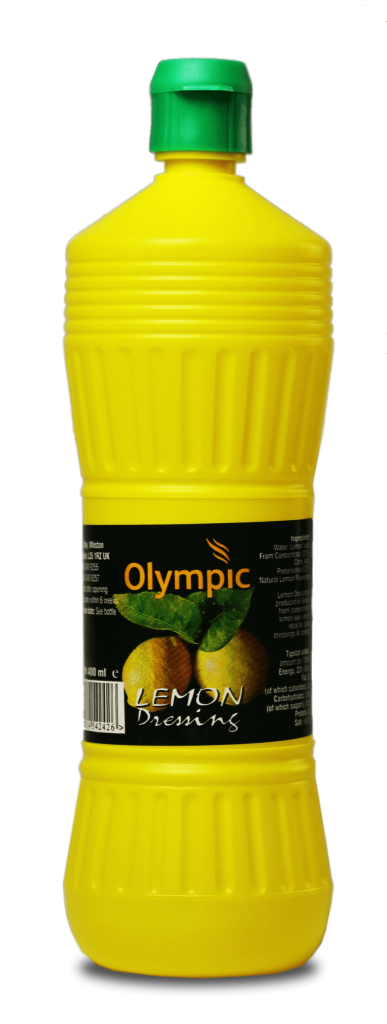 Olympic Lemon Dreassing 24x 400ml Bottle - Olympic Foods