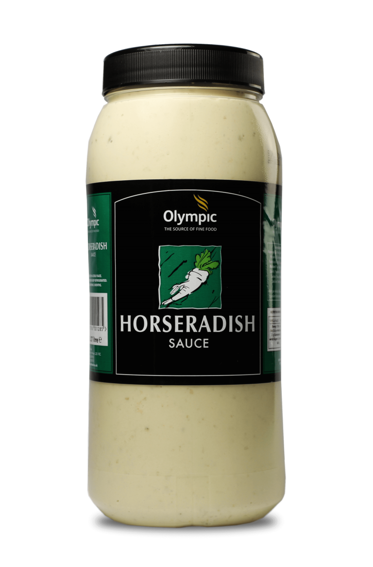 Olympic Horseradish Sauce 2 x 2.27 Litres Jar - Olympic Foods