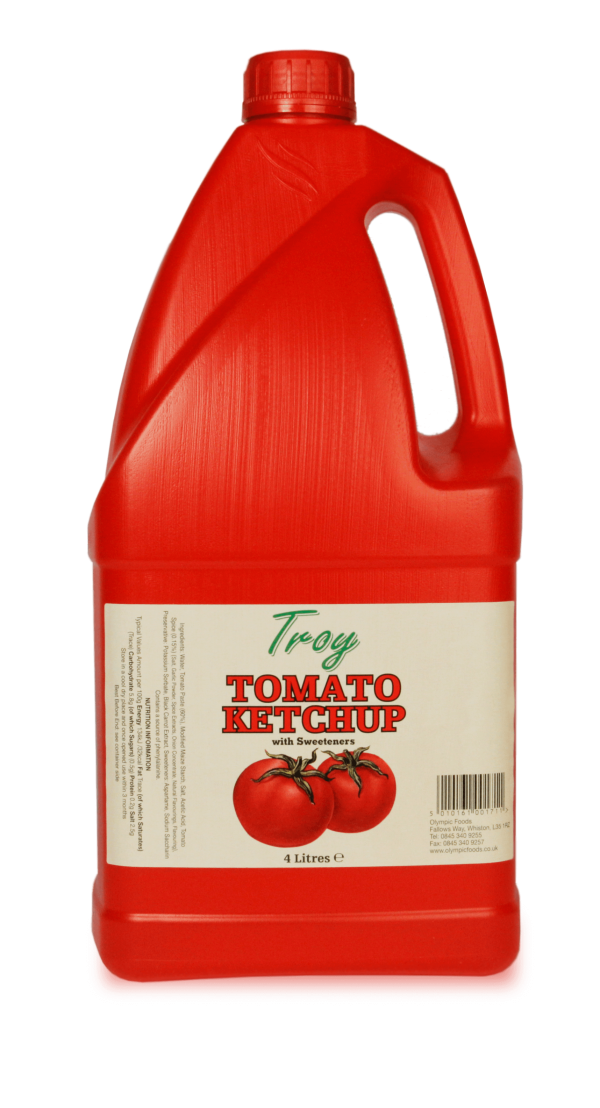 Troy Tomato Ketchup 4L Jug