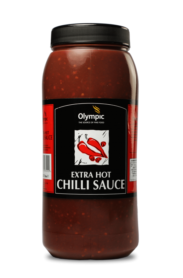 Olympic Extra Hot Seeded Chilli Sauce 2.27L Jar