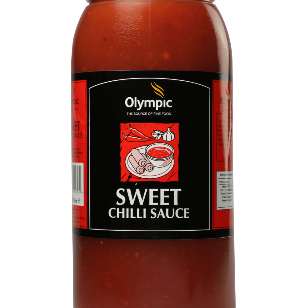 Olympic Hot Chilli Sauce 6 x1 Litres Bottle Olympic Foods