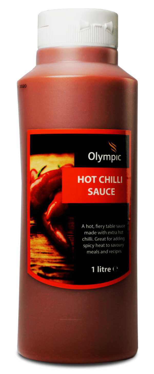Olympic Hot Chilli Sauce 1L Bottle