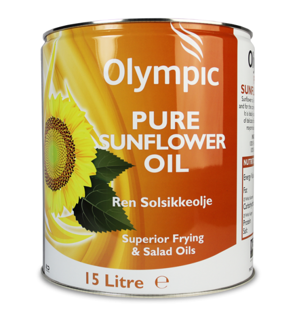 Olympic Sunflower Oil 15L Drum